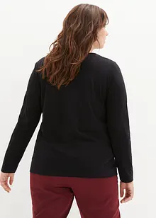 Långärmad topp (2-pack), bonprix