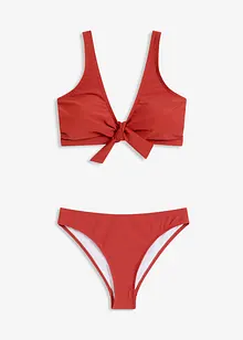 Bikini (2 delar) med knytband, bonprix