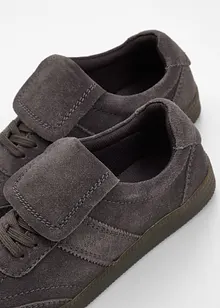 Sneakers i skinn, bonprix