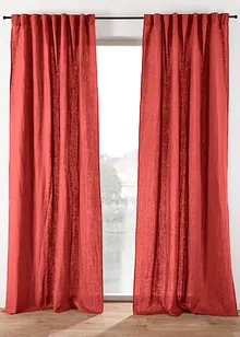 Gardinlängd i linne (1-pack), bonprix