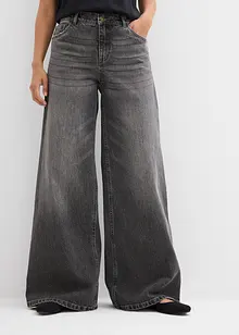 Wide Leg Jeans Mid Waist, bonprix