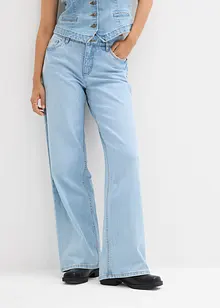 Loose Straight Jeans Mid Waist, bonprix