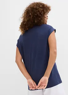 Lång topp med bomull (2-pack), bonprix