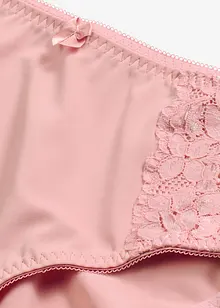 Maxitrosa med skir spets (2-pack), bonprix