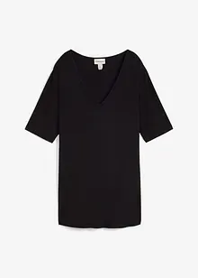 Lång topp av mjuk viskos, bonprix