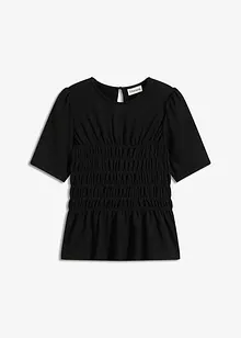 Topp med smock, bonprix