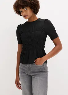 Topp med smock, bonprix