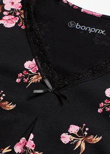 Kort nattlinne av mjuk viskosmix, bonprix