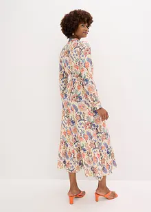 Maxiklänning med blommönster, bonprix
