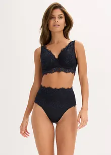 Stringtrosa med spets och medelhög formande effekt, bonprix