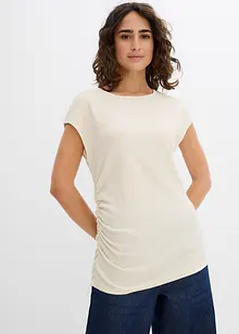 Asymmetriskt linne i tunn kräpp, bonprix