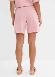 Dra på-shorts i finstickat material, bonprix