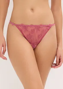 Tangastringtrosa med blommig spets, bonprix