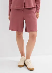 Dra på-shorts i ren bomull, bonprix