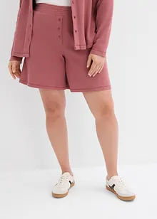 Dra på-shorts i ren bomull, bonprix