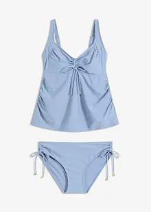 Mammatankini (2 delar) med knytband, bonprix