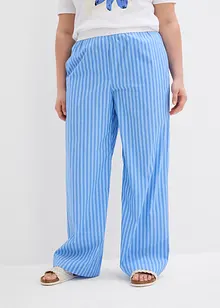 Palazzobyxa i poplin, bonprix