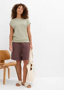 T-shirt av ren ekologisk bomull (2-pack), bonprix