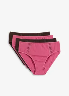 Maxitrosa med ekologisk bomull (4-pack), bonprix