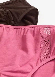 Maxitrosa med ekologisk bomull (4-pack), bonprix