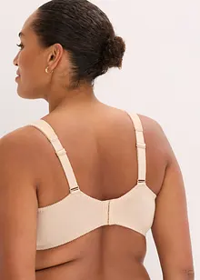 T-shirtbehå med bygel och bomull (2-pack), bonprix