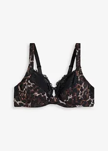 BH med bygel, skir spets och vadderade axelband, bonprix