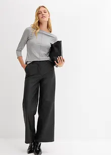 Glansig topp, bonprix