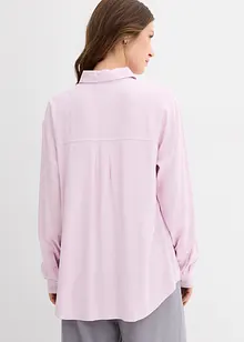 Skjortblus av mjuk viskos, bonprix