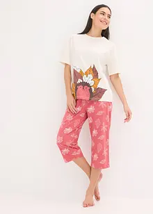 Capripyjamas av ekologisk bomull, bonprix