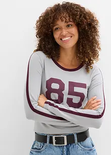 Långärmad topp av lätt jersey, bonprix