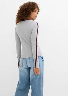 Långärmad topp av lätt jersey, bonprix