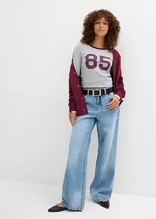 Långärmad topp av lätt jersey, bonprix