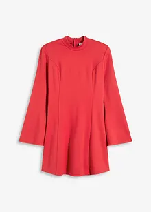 Miniklänning med lätt utställd kjoldel och trumpetärmar, bonprix