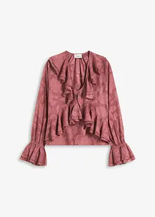 Lätt transparent chiffongblus, bonprix