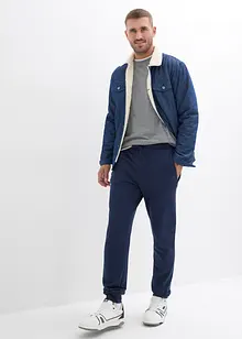 Joggingbyxa i ren ekologisk bomull, normal passform, bonprix