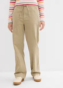 Manchesterbyxa i bomullsmix, bonprix