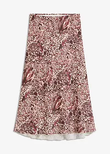 Satinkjol med struktur, bonprix