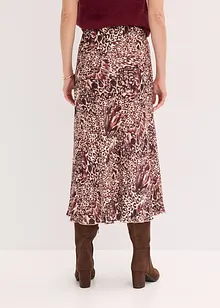 Satinkjol med struktur, bonprix