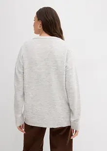Oversizetröja med överskurna axlar, bonprix