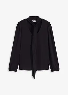 Blustopp med struktur och avtagbart knytband, bonprix