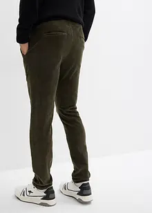 Stretchig manchesterbyxa, normal passform, bonprix