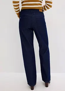 Straight jeans medelhög midja, bonprix