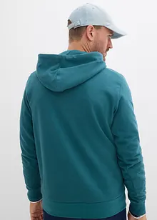 Sweatshirt med huva, bonprix