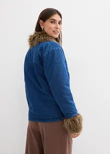 Lätt vadderad jeansjacka, bonprix