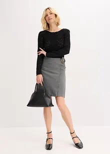 Spetsbody med mysig yta, bonprix