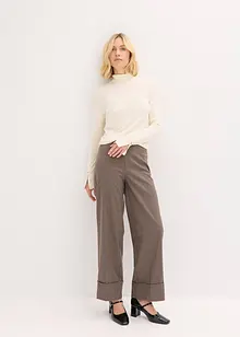 Polotröja med dekorativa knappar, bonprix