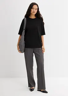 Ledig T-shirt i bomullsmix, bonprix