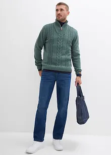 Relaxed Fit Stretch Jeans, Straight, bonprix