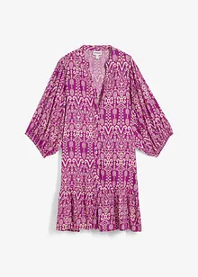 Tunikaklänning i mjuk viskos, bonprix