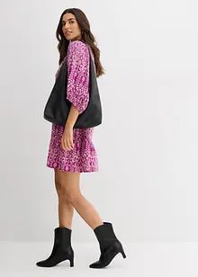 Tunikaklänning i mjuk viskos, bonprix